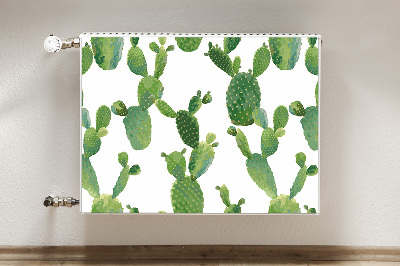 Magnet decorativ pentru calorifer Cacti pictați