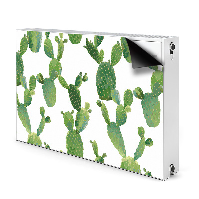 Magnet decorativ pentru calorifer Cacti pictați