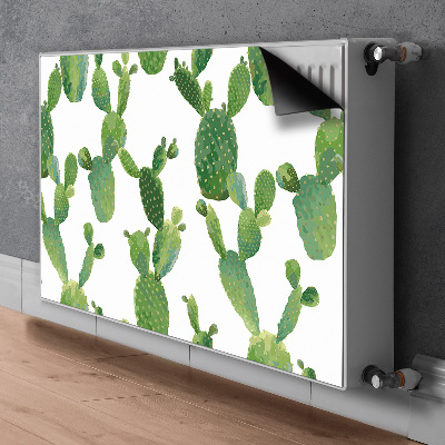 Magnet decorativ pentru calorifer Cacti pictați