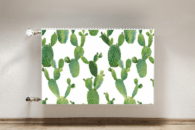 Magnet decorativ pentru calorifer Cacti pictați