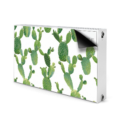 Magnet decorativ pentru calorifer Cacti pictați