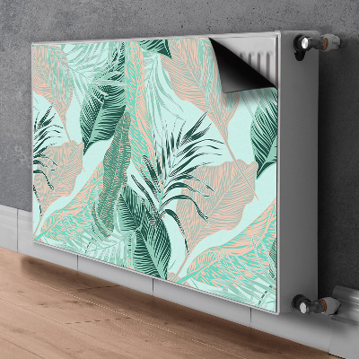 Magnet decorativ pentru calorifer Frunze tropicale