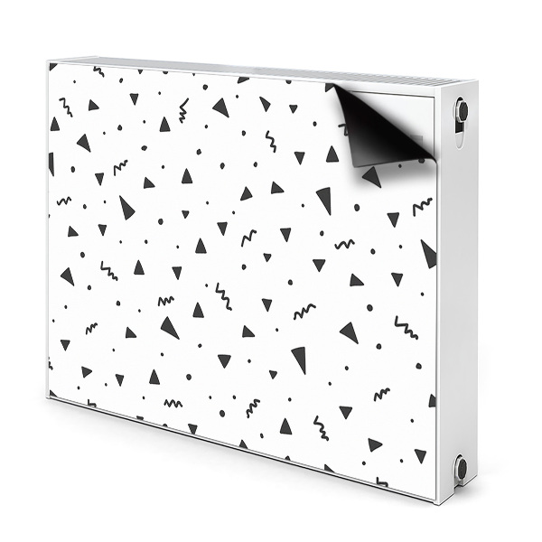 Magnet decorativ pentru calorifer Forme geometrice