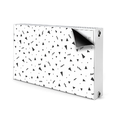 Magnet decorativ pentru calorifer Forme geometrice