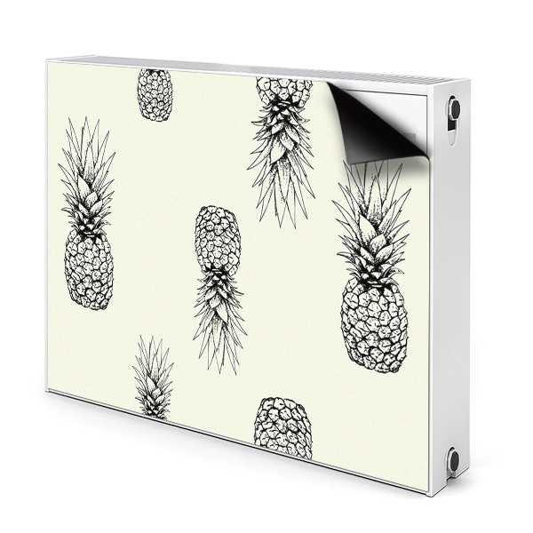 Magnet decorativ pentru calorifer Ananas de plastic