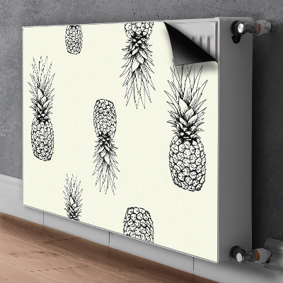 Magnet decorativ pentru calorifer Ananas de plastic