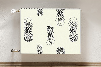 Magnet decorativ pentru calorifer Ananas de plastic