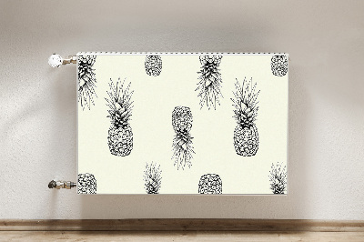 Magnet decorativ pentru calorifer Ananas de plastic