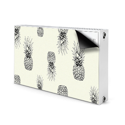 Magnet decorativ pentru calorifer Ananas de plastic