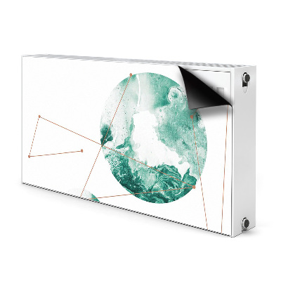 Magnet decorativ pentru calorifer Lune de marble