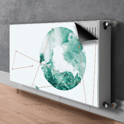 Magnet decorativ pentru calorifer Lune de marble