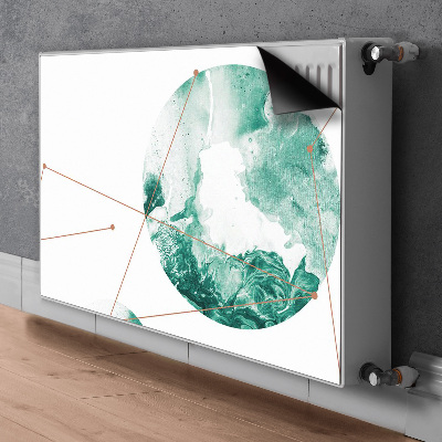 Magnet decorativ pentru calorifer Lune de marble