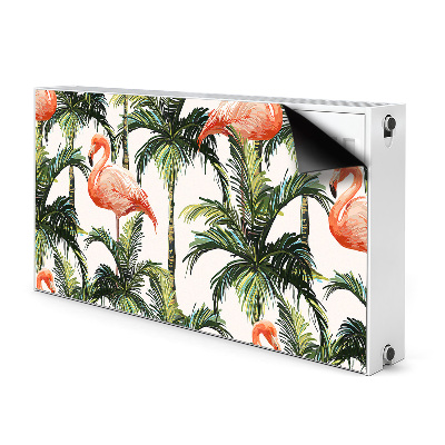 Magnet decorativ pentru calorifer Flamingos