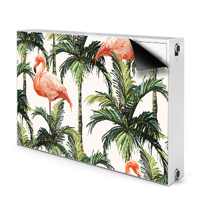 Magnet decorativ pentru calorifer Flamingos