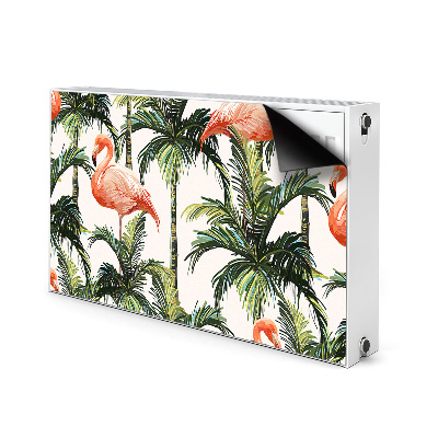 Magnet decorativ pentru calorifer Flamingos