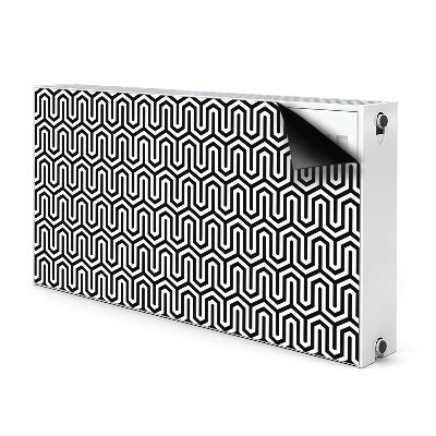 Magnet decorativ pentru calorifer Model geometric