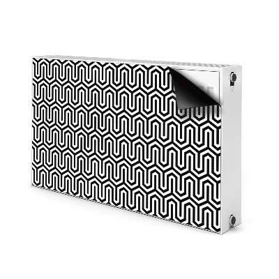 Magnet decorativ pentru calorifer Model geometric