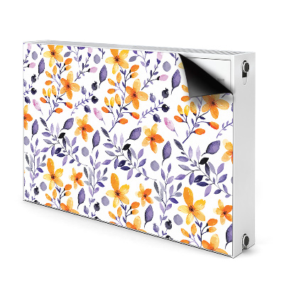 Magnet decorativ pentru calorifer Flori abstracte