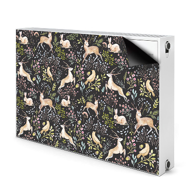 Magnet decorativ pentru calorifer Animale de pădure