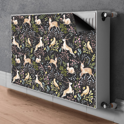 Magnet decorativ pentru calorifer Animale de pădure