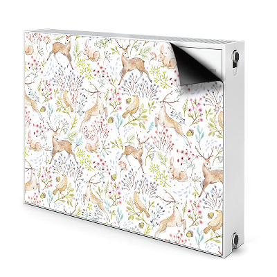 Magnet decorativ pentru calorifer Animale salbatice