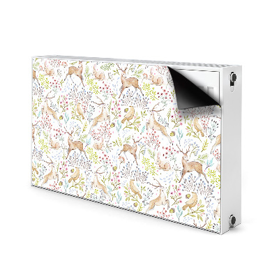 Magnet decorativ pentru calorifer Animale salbatice