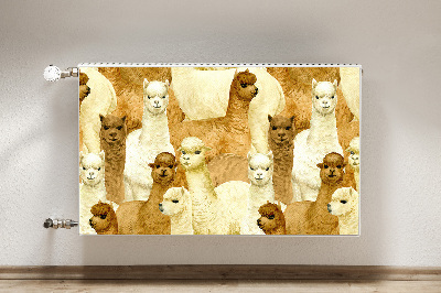 Magnet decorativ pentru calorifer Alpaca