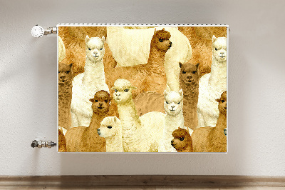 Magnet decorativ pentru calorifer Alpaca