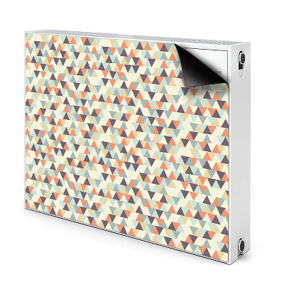 Magnet decorativ pentru calorifer Triunghiuri mici