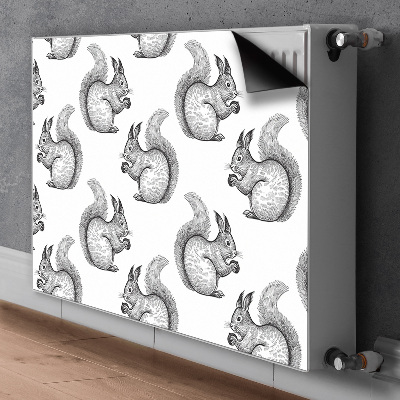 Magnet decorativ pentru calorifer Model de veveriță