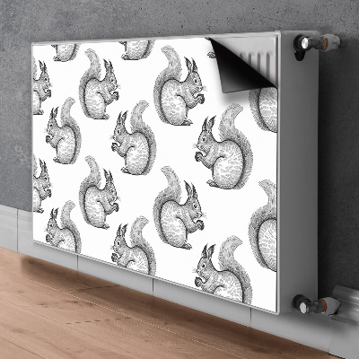 Magnet decorativ pentru calorifer Model de veveriță