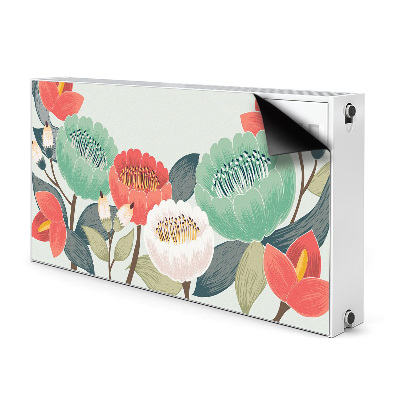 Magnet decorativ pentru calorifer Flori de primăvară