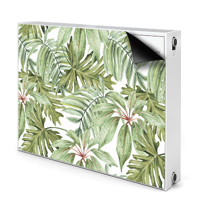 Magnet decorativ pentru calorifer Frunze tropicale