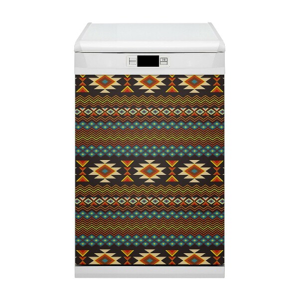Magnet decorativ pentru mașina de spălat vase Modele etnice