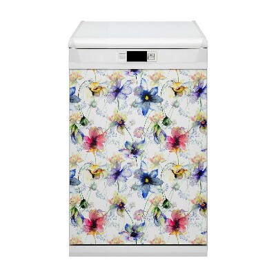 Magnet decorativ pentru mașina de spălat vase Flori de câmp
