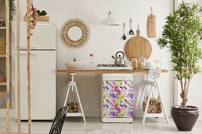 Magnet pentru masina de spalat vase Mozaic colorat