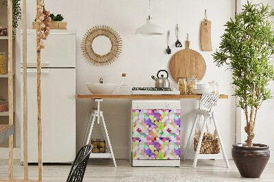 Magnet pentru masina de spalat vase Mozaic colorat