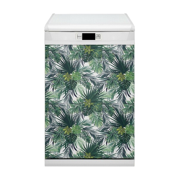 Magnet pentru masina de spalat vase Frunze tropicale