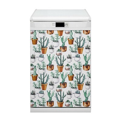 Magnet pentru masina de spalat vase Cacti în ghivece