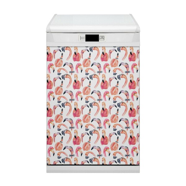 Magnet pentru masina de spalat vase Flamingos nebun