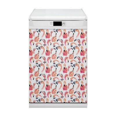 Magnet pentru masina de spalat vase Flamingos nebun