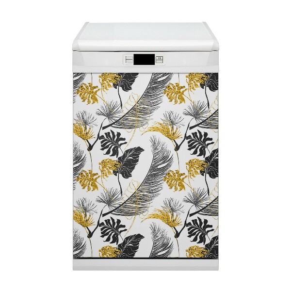 Magnet pentru masina de spalat vase Tropical auriu