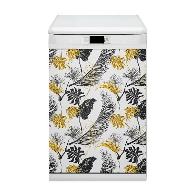 Magnet pentru masina de spalat vase Tropical auriu