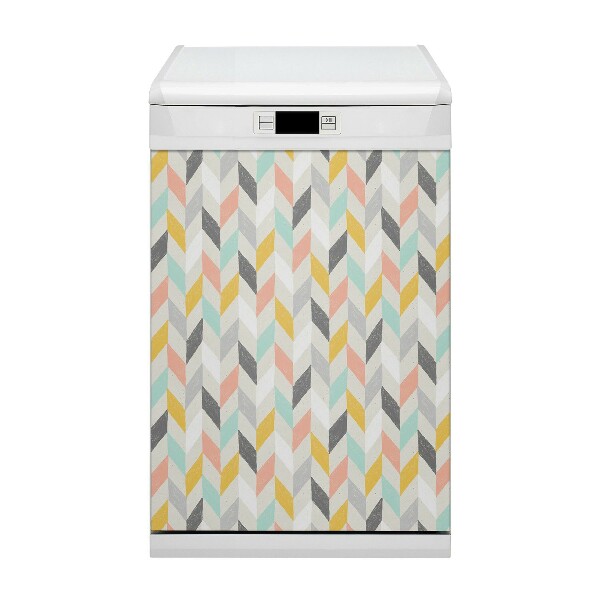 Magnet pentru masina de spalat vase Herringbone pastel