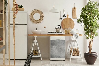 Magnet decorativ pentru mașina de spălat vase Beton de abstractizare