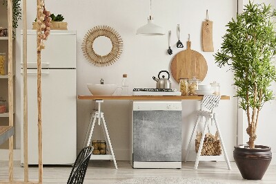 Magnet decorativ pentru mașina de spălat vase Beton de abstractizare