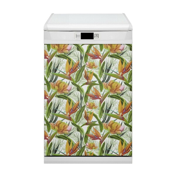 Magnet pentru masina de spalat vase Plante tropicale