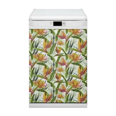 Magnet pentru masina de spalat vase Plante tropicale