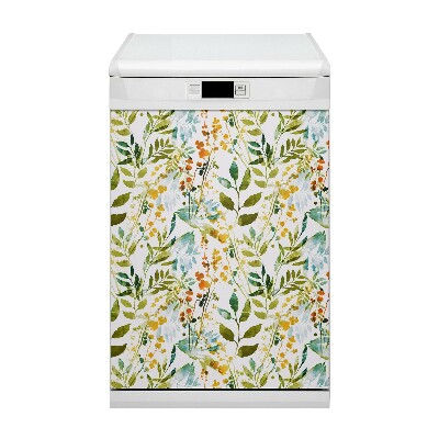 Magnet pentru masina de spalat vase Flori boho