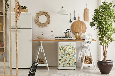 Magnet pentru masina de spalat vase Flori boho